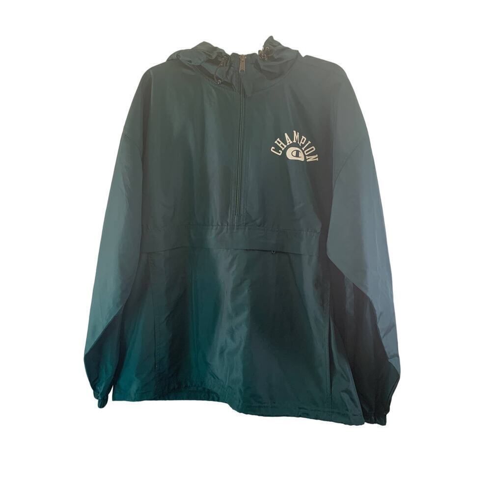 CHAMPION Men’s Pullover Windbreaker with Hoodie / Size: XL